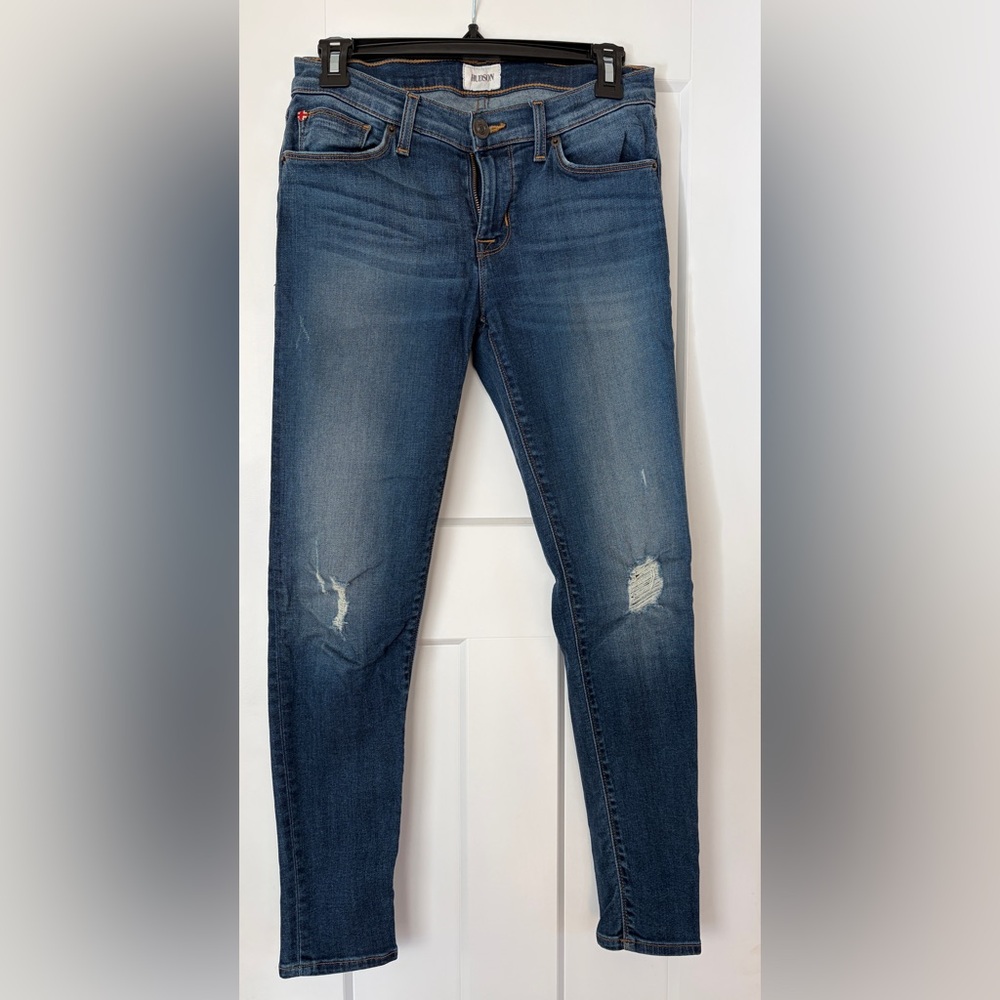 Hudson Jeans Women's Blue Skinny Jeans